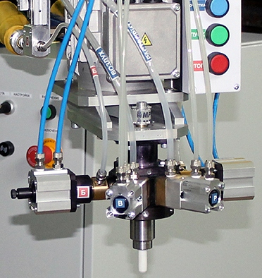 Смесительный узел низкого давления для приготовления 2-х компонентных полиуретановых смесей