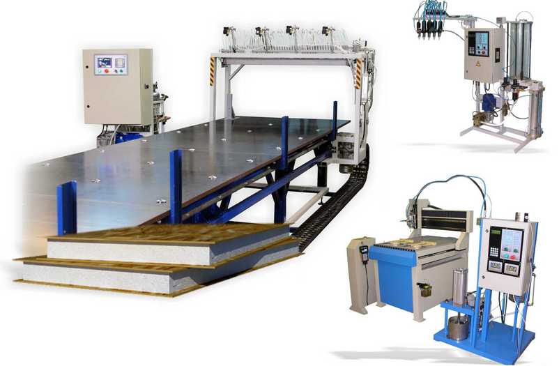 оборудование для нанесения однокомпонентных клеев и герметиков