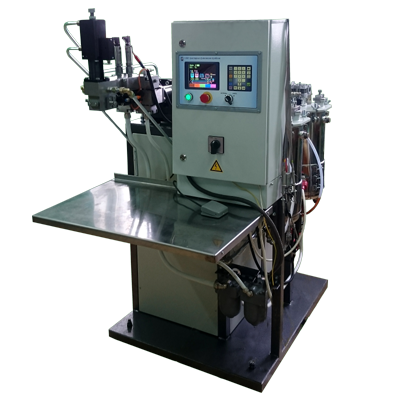 Установка высокого давления для заливки малых объемов с фиксированным соотношением